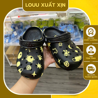 Giày/sục dư xịn (auth tuồn) dạ quang trẻ em dễ thương (tặng kèm charm)