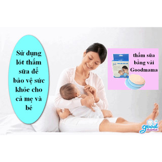 Thấm sữa giặt được Goodmama( Hộp 8 miếng)
