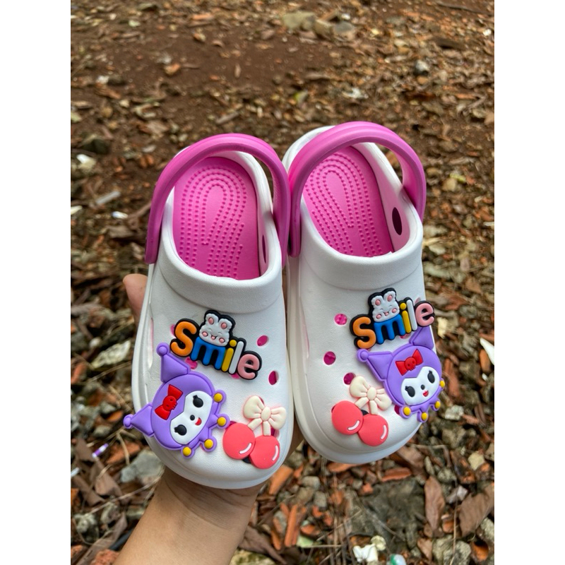 Dép sục kurumi bé gái từ 3 đến 8 tuổi