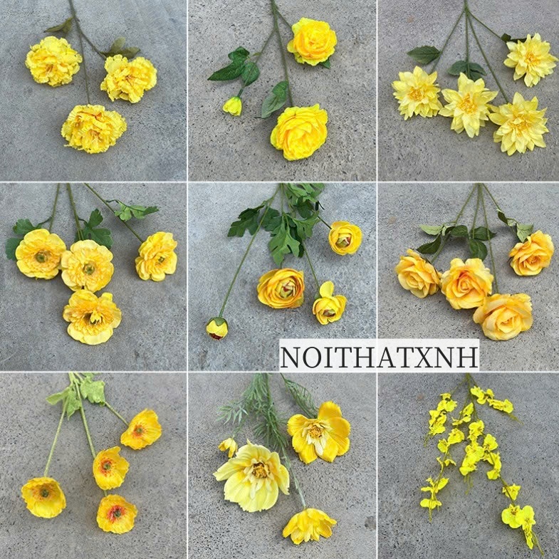 BST CÀNH VÀNG, NHIỀU MẪU , HOA TRANG TRÍ,DECOR CỰC ĐẸP KN21