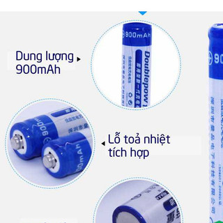BỘ 4 PIN ĐŨA SẠC AAA 900MAH DOUBLEPOW