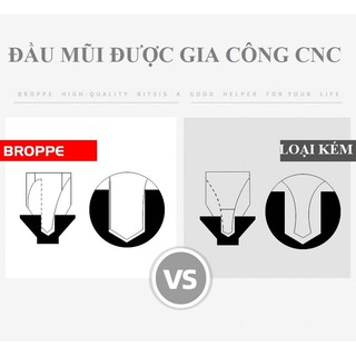 SV Mũi vặn vít 4 cạnh (2 đầu) PH2 độ cứng cao thông dụng