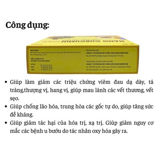 Nano Curcumin GOLD Giúp làm giảm các triệu chứng viêm đau dạ dày, tá tràng,thượng  vị, hang vị