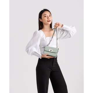 [ 3.3 DIỆP LÊ] Túi đeo chéo nữ YUUMY (Phối khóa xoay Seasand YN142)
