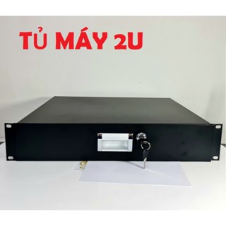 Ngăn kéo tủ  máy 2U lắp trong tủ âm thanh ( Loại tốt): đựng Micro, tiền, dây dẫn.