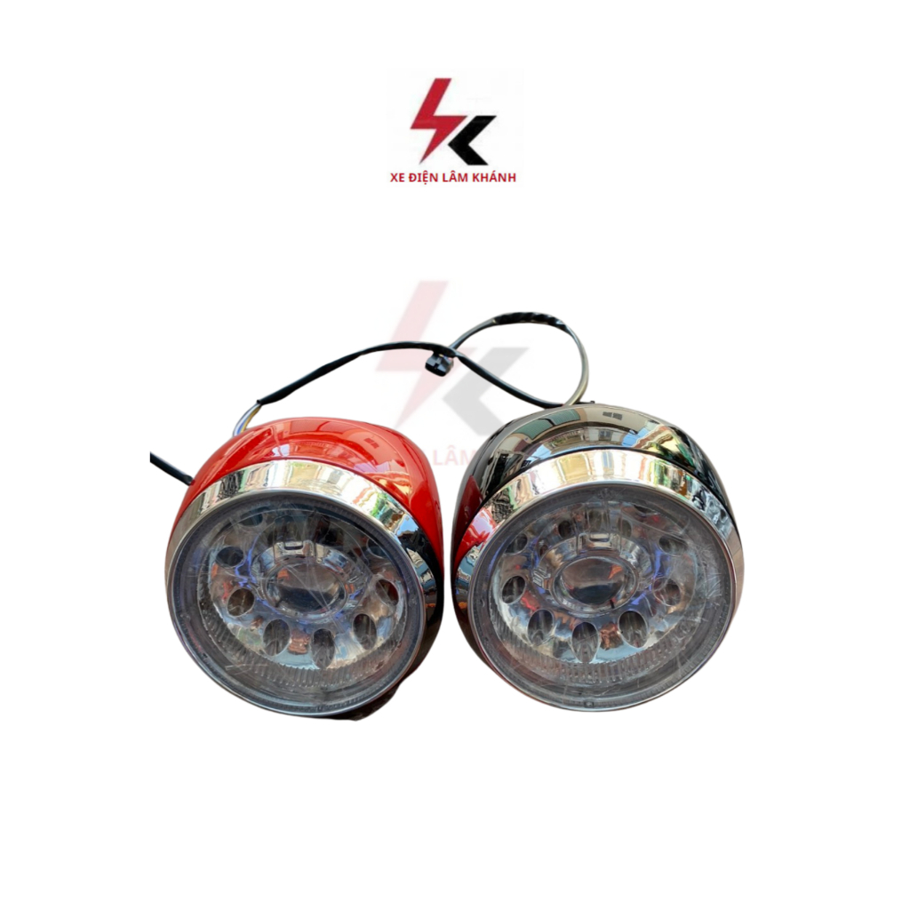 Đầu đèn Milan to xe điện 133, Giant 133s, 133S Plus. M133 mini Plus đời mới hoặc xe Milan