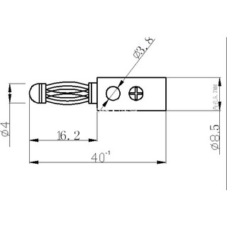 Dây Test mạch 2 Đầu Kẹp Cá Sấu, jack bắp chuối đực dài 1m (1 cặp dây đỏ & đen)