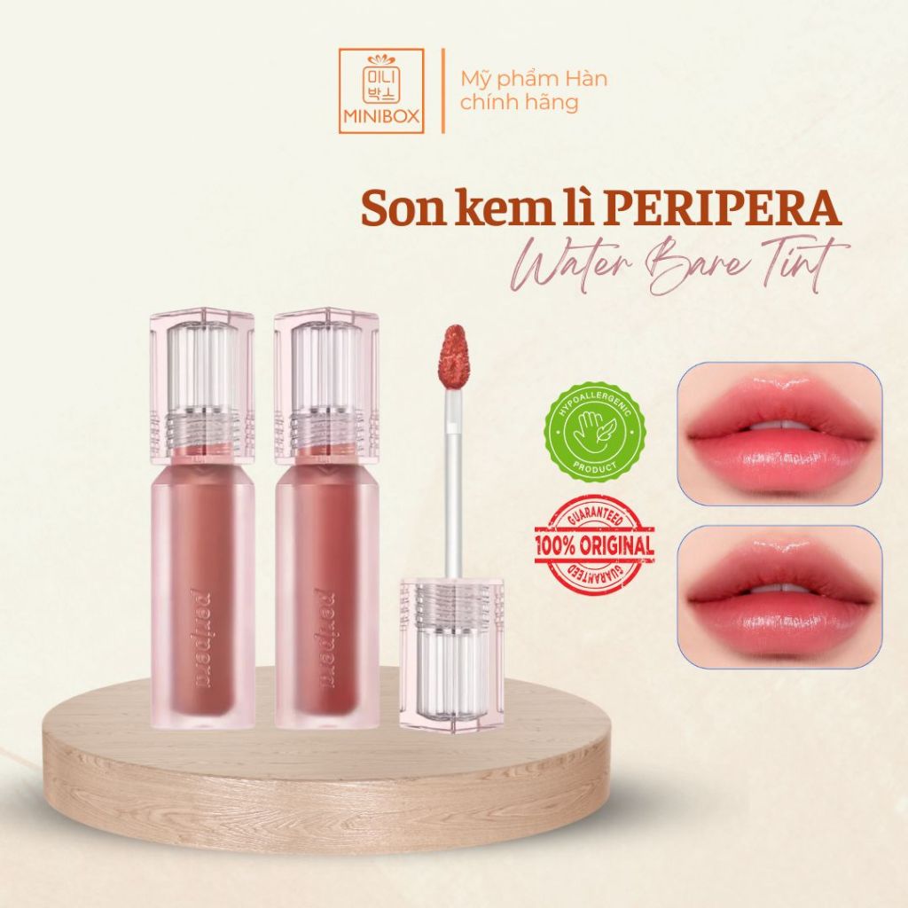 Son Tint Bóng PERIPERA Water Bare Tint 3.7g