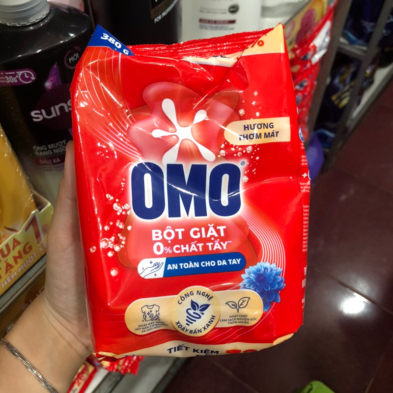 Bột Giặt OMO Thế Hệ Mới 380g