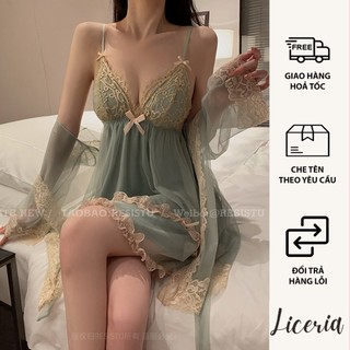  Bộ Đồ Ngủ Gợi Cảm Có Miếng Đệm Ngực LICERIA P3772 Dành Cho Nữ Phong Cách Gợi Cảm Siêu Quyến Rũ 