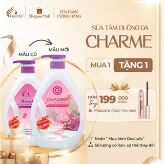 Sữa Tắm Nước Hoa CHARME MIRACLE BẢN 2024 1000ml, Oải Hương/Hoa Hồng/Hoa Nhài/Ngọc Lan Tây