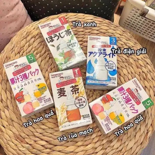 Trà Wakodo đủ vị cho bé từ 5m [Gói dùng thử]