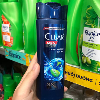 Dầu Gội Clear Mát Lạnh Bạc Hà 170g