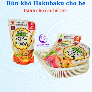 Mì Somen tách muối Hakubaku 5,6,7,9M
