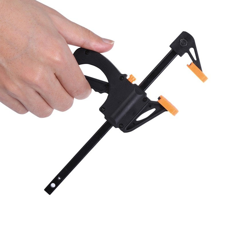 Kẹp gỗ đa năng pistol grip 4/6/8 inch, siết nhanh, chống trượt, thép không gỉ