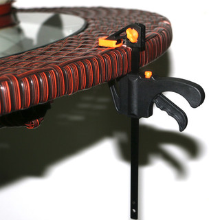 Kẹp gỗ đa năng pistol grip 4/6/8 inch, siết nhanh, chống trượt, thép không gỉ
