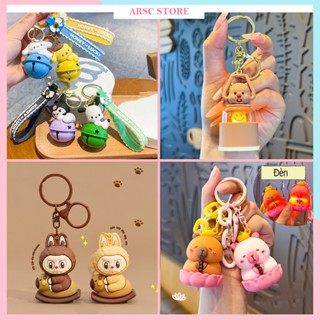 Móc khóa thú Hàn quốc hoạt hình dễ thương đủ loại - phụ kiện túi xách hot trend