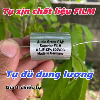 Tụ 8.3uf chất liệu FILM