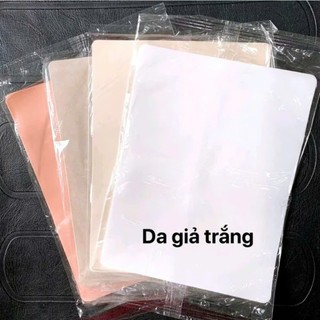 [COMBO 10 MIẾNG] Da Giả Tập Phun Xăm Điêu Khắc Cho Học Học Viên, Da Trắng Trơn