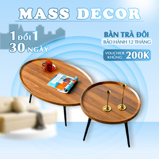 [HOT] Bàn Phòng Khách, Bàn Trà Sofa Đôi, Mặt Gỗ Nguyên Khối Dài 14mm, Bàn Trà Sofa Decor Phòng Khách