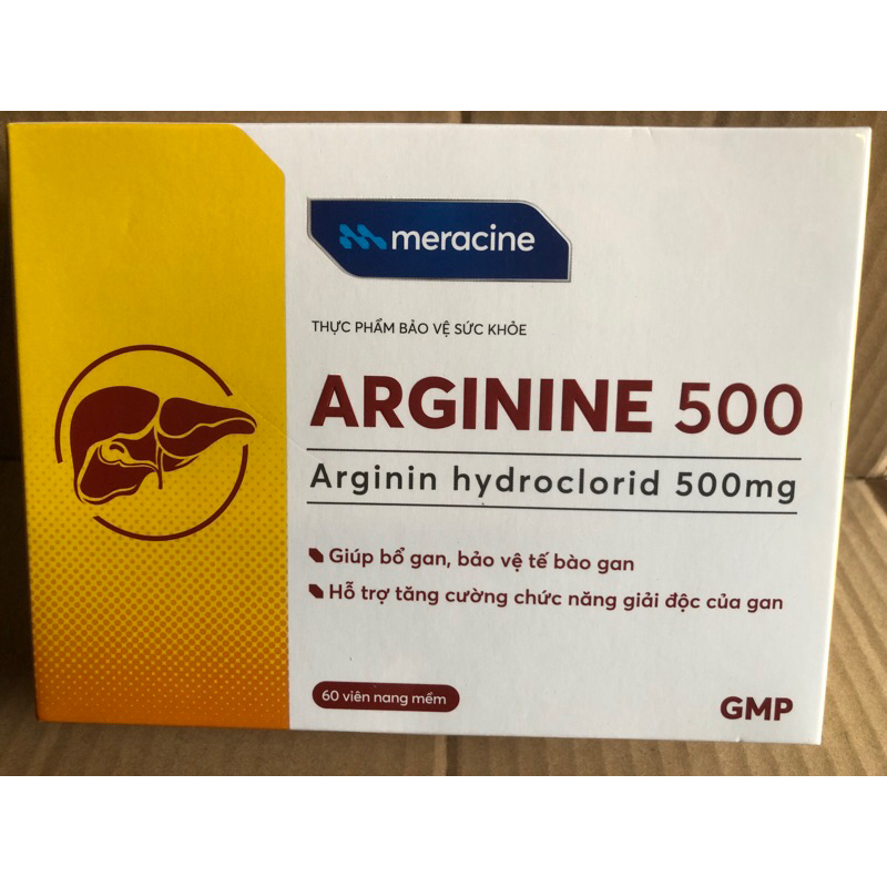 Viên uống bổ gan Arginine 500