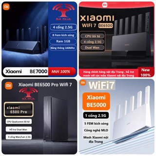 Bộ Phát Wifi Mesh Wifi 7 Xiaomi 7000 BE7000 6500 BE6500 Pro BE5000 BE3600 2.5G