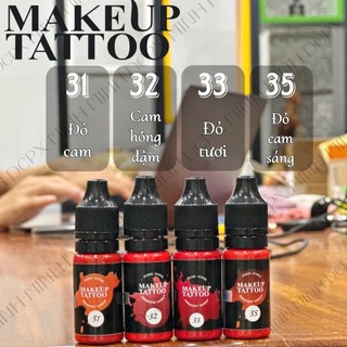 Mực Make Up Tattoo Của Nga, Mẫu Mới Nhất, Mực Phun Xăm Thẩm Mỹ 100% Hữu Cơ