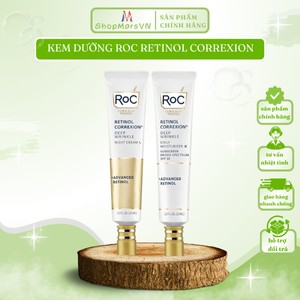 Kem Dưỡng Cải Thiện Nếp Nhăn Roc Retinol Correxion Deep Wrinkle Ban Ngày Ban Đêm 30ml - ShopMarsVN