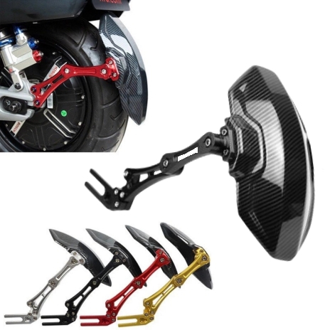 🚚Dè chắn bùn ,vân carbon nhôm CNC cho xe điện độ sợi cacbon tấm chắn bùn xe điện Vân carbon thế hệ 3