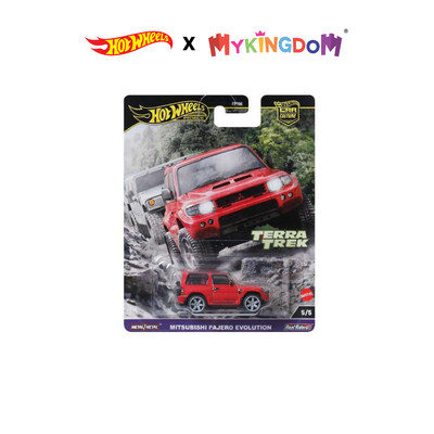Đồ Chơi Siêu Xe Sang Trọng Mitsubishi Pajero Evolution HOT WHEELS HRV89/FPY86