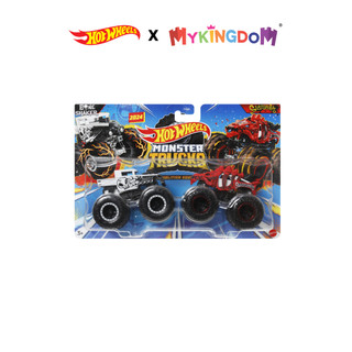  Đồ Chơi Bộ Đôi Hot Wheels Monster Trucks - Siêu Xe Tải Bad To The Bone MONSTER TRUCKS HWN53 FYJ64 