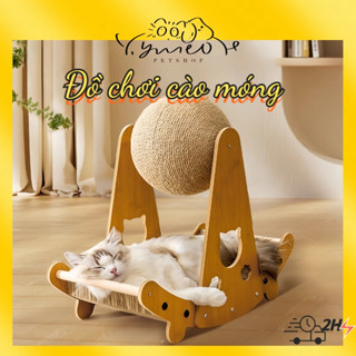[Hỏa tốc] Giường cào móng đồ chơi cho mèo