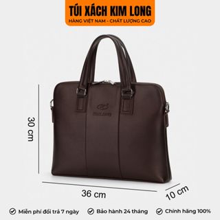  Túi Xách Công Sở Văn Phòng Đựng Vừa Tài Liệu A4 Lapotp 14 Inch Kim Long TX10 