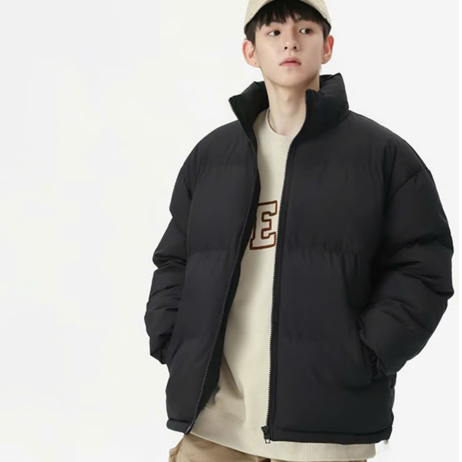 Áo Khoác Phao Mùa Đông ,Áo Phao Nam Nữ Trơn Chống Rét Giữ ấm Cơ thể mùa đông cho nam nữ Unisex form rộng stye Hàn quốc | BigBuy360 - bigbuy360.vn