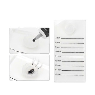 Miếng mica dán line mi có đánh số Beauty Lashes (dụng cụ nối mi)