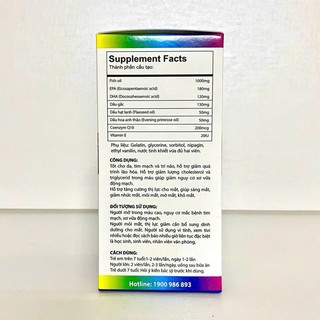 OMEGA 3-6-9 giúp sáng mắt đẹp da