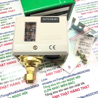 ẢNH THẬT HÀNG THẬT (có chân kết nối ren 21mm) Rơ le áp suất , CÔNG TẮC ÁP SUẤT ÁP LỰC HS203 206 210 220 230