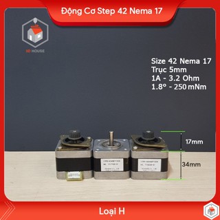 Động Cơ Bước Step 42 Nema 17 42x34 Chính Hãng Nidec Mới Xịn