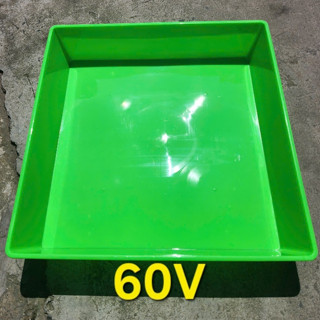 Khay lồng gà nhựa đúc cao cấp loại 1, có thể chứa nước