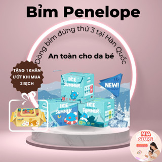 [COMBO MUA 3 TẶNG 1] Tã Bỉm Penelope nội địa Hàn cao cấp đủ size S, M, L, XL, 2XL, 3Xl