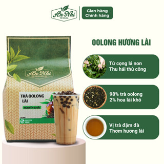 Trà ô long hoa nhài Bảo Lộc An Nhi, Trà olong lài đậm vị nguyên liệu pha chế pha trà sữa 500g