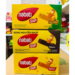 Bánh Nabati Siip Snack Vị Phô Mai/Bắp Rang Hộp 80g (20 gói) Mới
