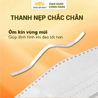 300c KF94 + 100c 5D Bông Sen Vàng