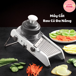 Dụng Cụ Bào Sợi Rau Củ Quả Bằng Thép Không Gỉ 304 Có Thể Điều Chỉnh Tiện Dụng, Máy Thái , Nạo Đa Chức Năng Thông Minh