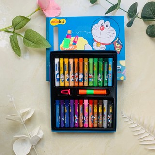 VPP1562024 - Bút sáp dầu 24 màu Colokit Doraemon TL