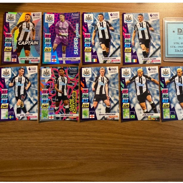 [ CHÍNH HÃNG ] - PANINI AXL EPL 2022 PLUS - NEWCASTLE UNITED