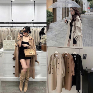 Áo Khoác Dạ Ép Dáng Dài Siu Cấp Hot Hit [Hàng Sẵn] Full 7 Màu