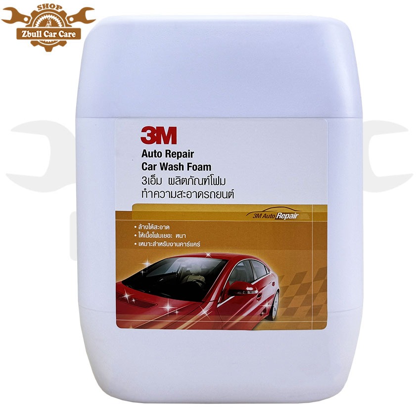 Nước Rửa Xe Bọt Tuyết 3M Can 10 Lít