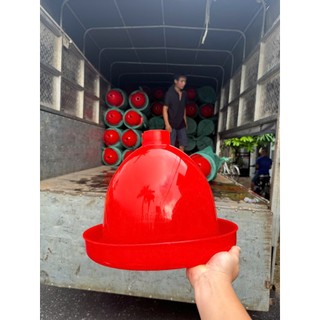 Máng Nước Tự Động Cho Gà Tín Phát, Mã TP01 nhựa nguyên sinh bền bỉ, dùng cho gà vịt tự động