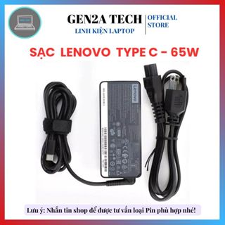 Sạc Laptop Lenovo  Type C 20V 3.25A 65W - Sạc Nhanh, An Toàn Ổn Định - Sạc Lenovo Type C - BH 12 THÁNG - LỖI ĐỖI MỚI